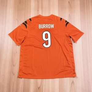 Nike Cincinnati Bengals Joe Burrow #9 Alternate Orange Jersey Men's 3XL NWT